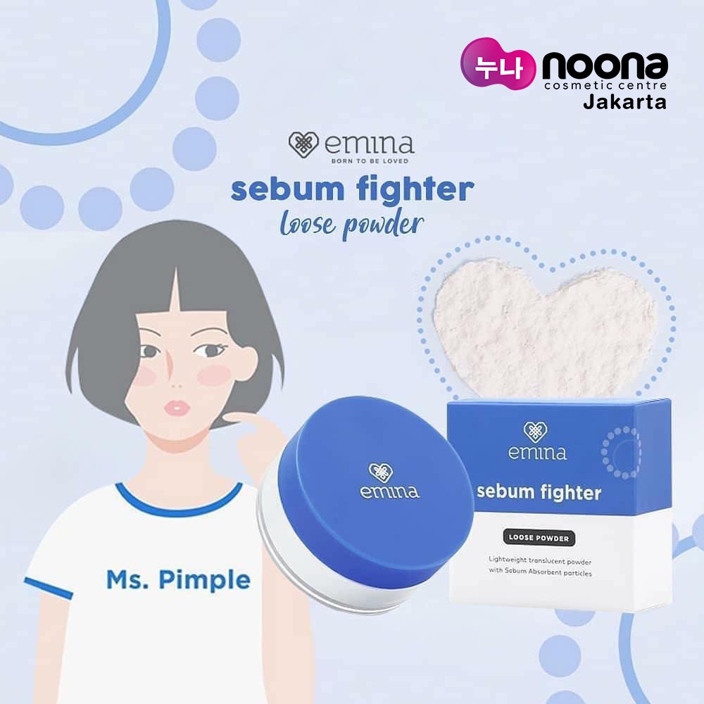 EMINA SEBUM FIGHTER LOOSE POWDER 8GR -NJ