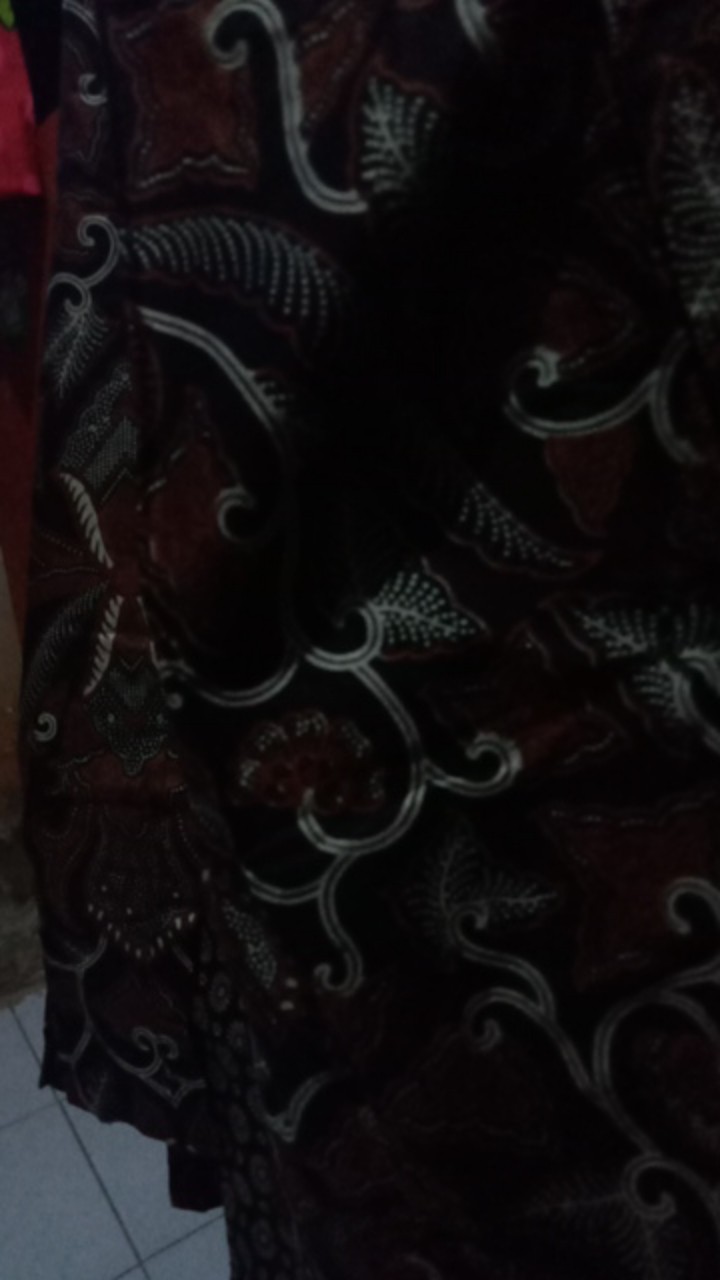 Batik Dolby Dolbi Dobby Doby Tenun Sutra Tulis Katun Atbm Baron Atasan Batik Wanita Sogan Srg308