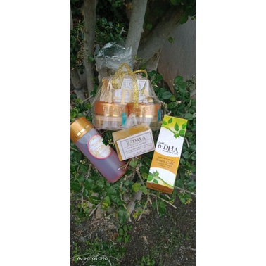 A-DHA GOLD PAKET LENGKAP..New HOT ITEM HOLO BIRU EMBOS MDS