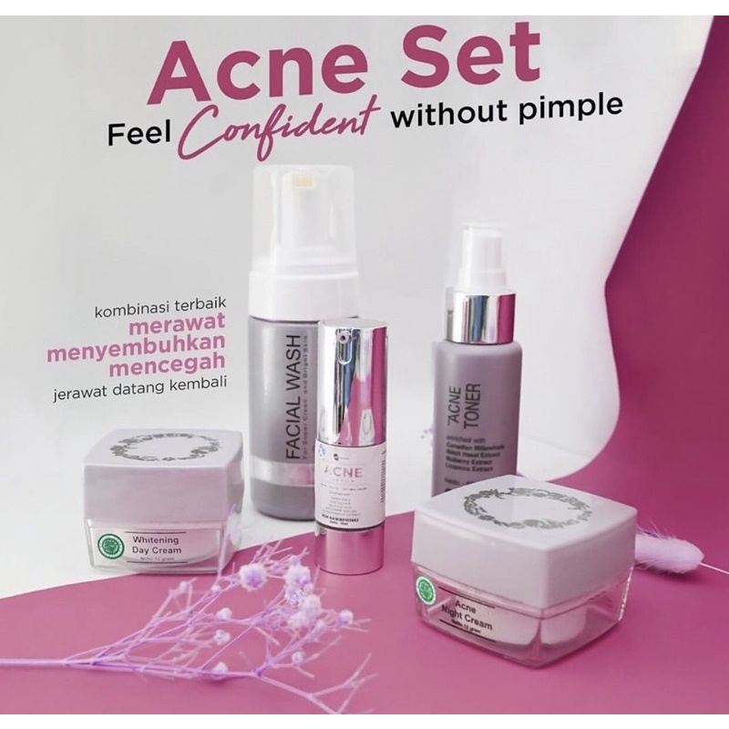 PAKET LENGKAP MS GLOW FOR ACNE