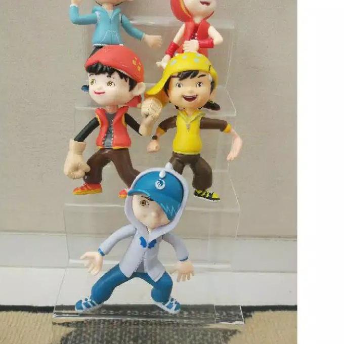 Mainan action figure pajangan boboiboy boboi boy halilintar air angin galaxy petir yaya fang()