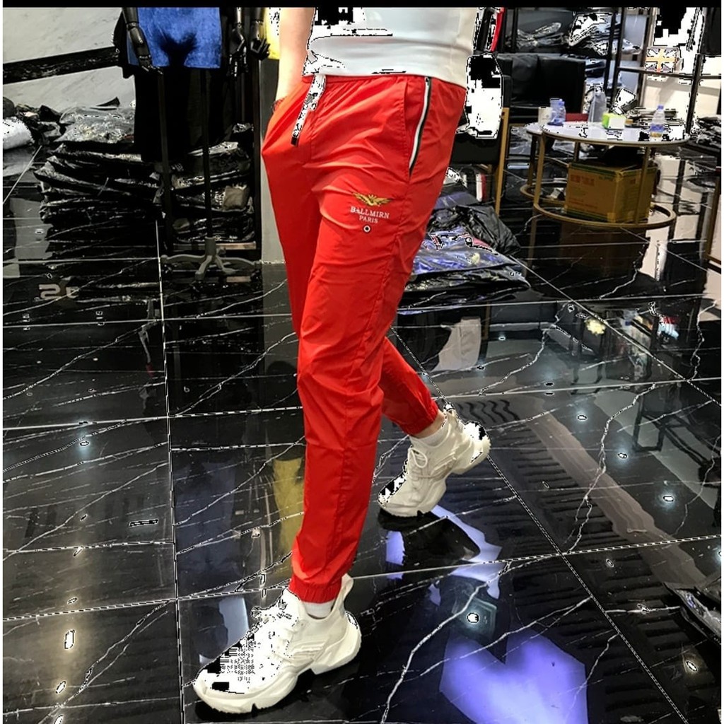 CELANA PANJANG JOGGER PRIA PARIS / CELANA JOGGER PRIA BHN FLEECE TEBAL