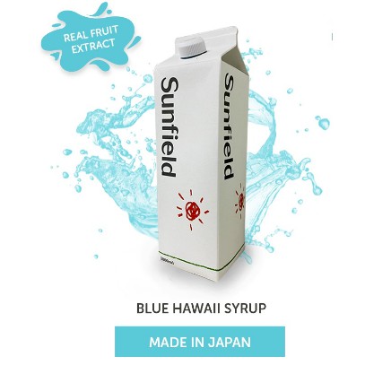 

Sunfield Blue Hawaii Fruit Concentrate Syrup(Sirup Konsentrat Buah) 1L
