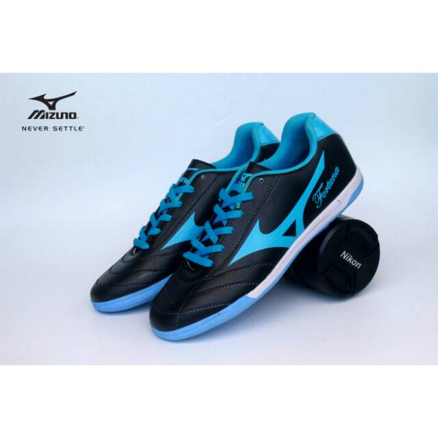 Sepatu Futsal Mizuno Basara103 Sala IN - Black Safety Yellow True Red Blue Original
