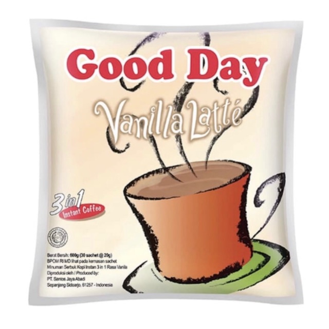 

Kopi Good Day Vanilla Latte