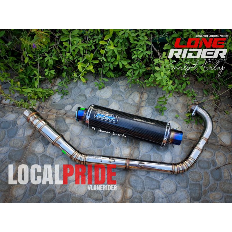 Lone Rider Original FU - HE Ngaceng - HE Normal - Cmms Carbon - SATRIA F 150