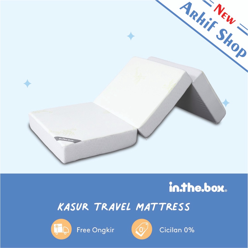 Jual Kasur Busa Lipat In The Box Inthebox Travel Mattress Ukuran 80x200