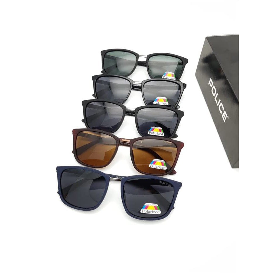 Kacamata Police Fullset Lensa Pilarized