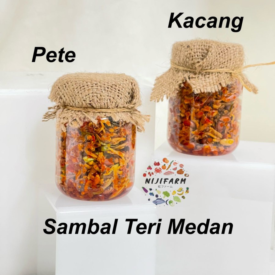 

Homemade Sambal TERI MEDAN KACANG DAN TERI MEDAN PETE