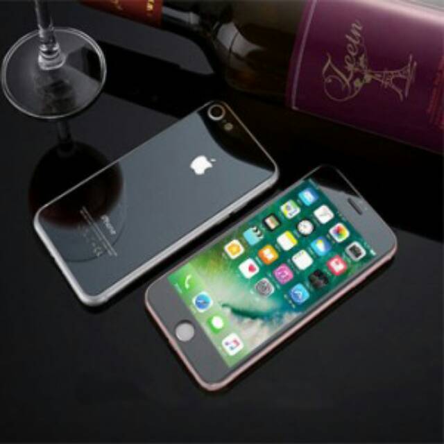 Tempered Glass iPhone 8 Front,Back 3D Mirror