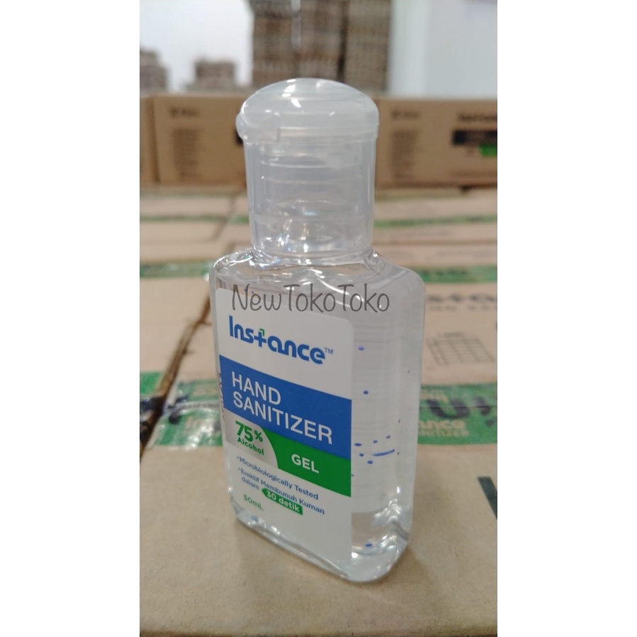 Hand Sanitizer Instance Gel 50ml (BULIR BIRU)