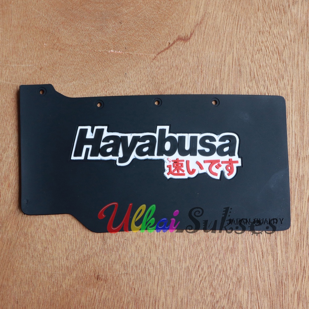 Mudflap Honda Scoopy Motif Hayabusa - Mud Flap Karet Penahan Lumpur Karpet Kolong Scoopy JM Variasi Aksesoris Motor Murah