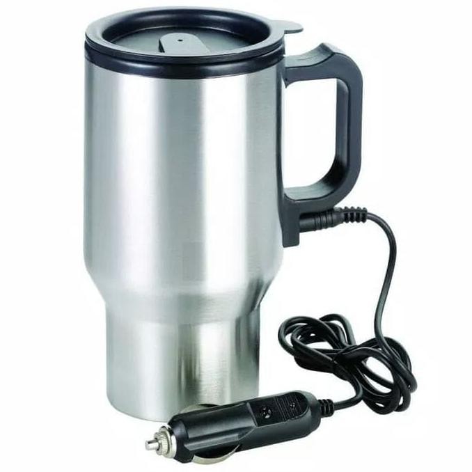 PERALATAN MASAK PEMANAS AIR ELEKTRIK MOBIL HEATED DRINKING MUG PERABOTAN RUMAH TANGGA ALAT MEMASAK