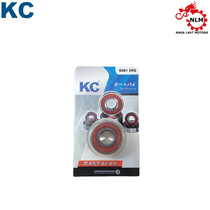 KC Bearing Laher 6001 2RS