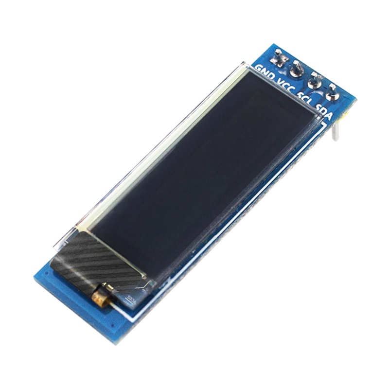 Vivi 091inch OLED I2C SSD1306 Driver IIC Modul Layar Display Untuk STM32 C51 Ar duino Raspberry Pi 128x32 12832 3 3V