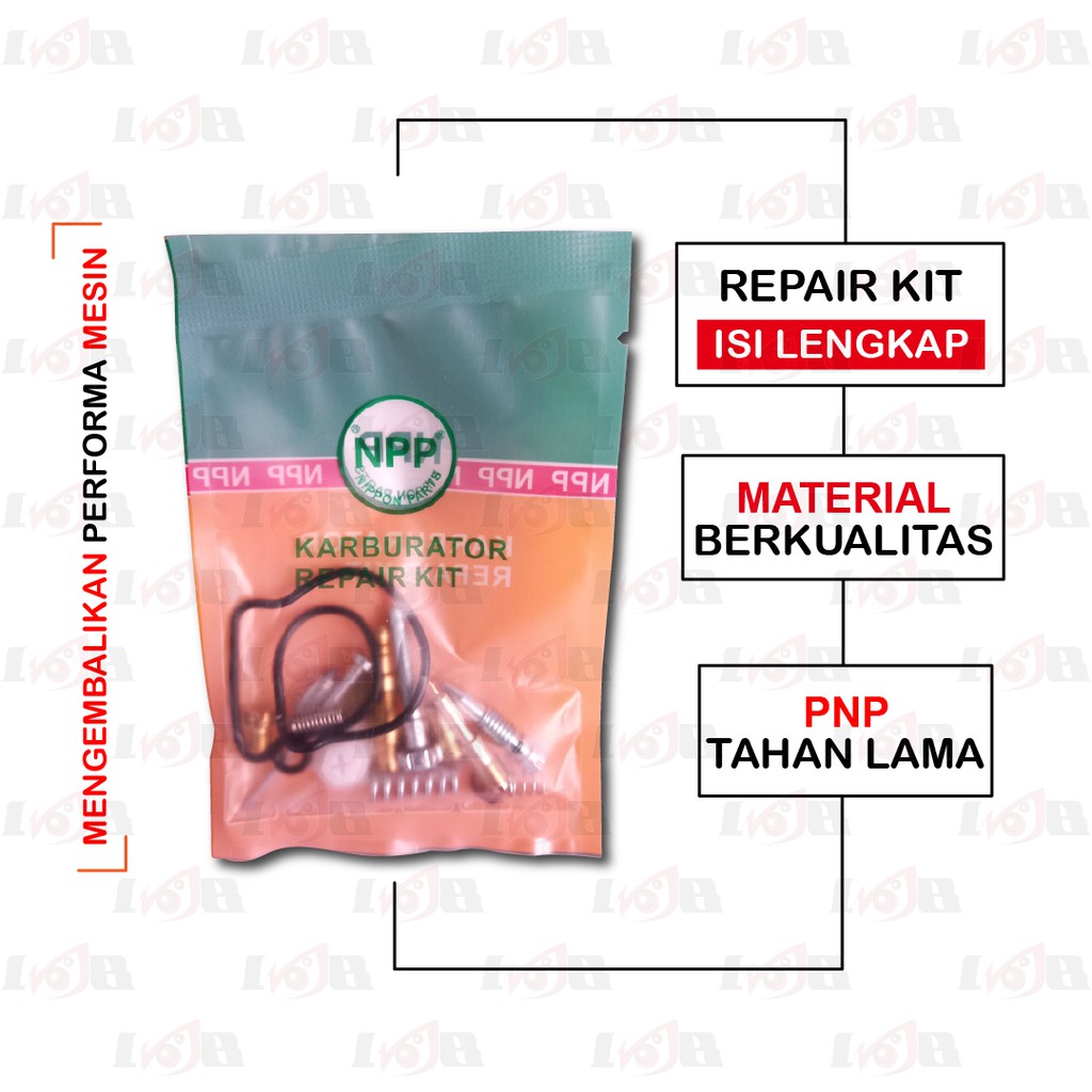 NPP RepairKit Karburator Byson Parkit Carbu Carburator Daleman Karbu