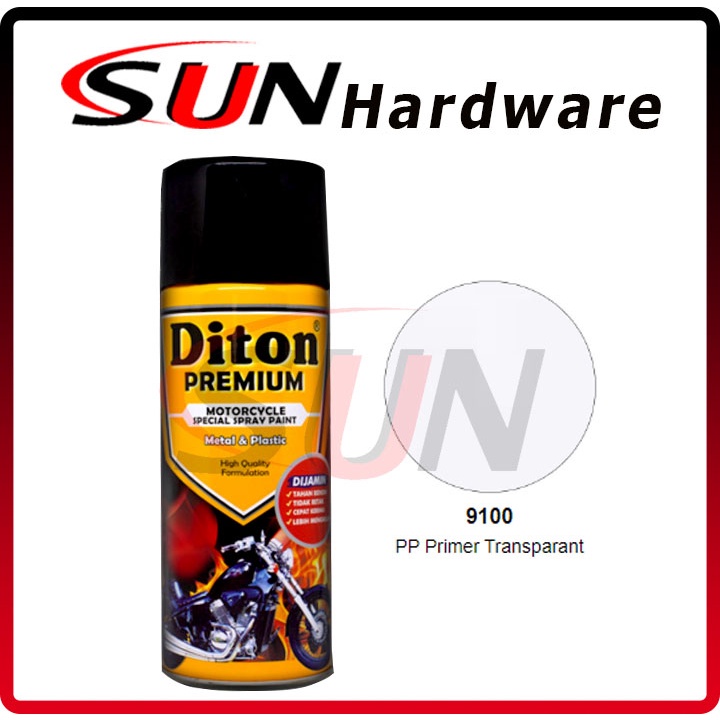 Pilox Diton Premium 300 Ml Plastic Primer Pp 9100 Transparant