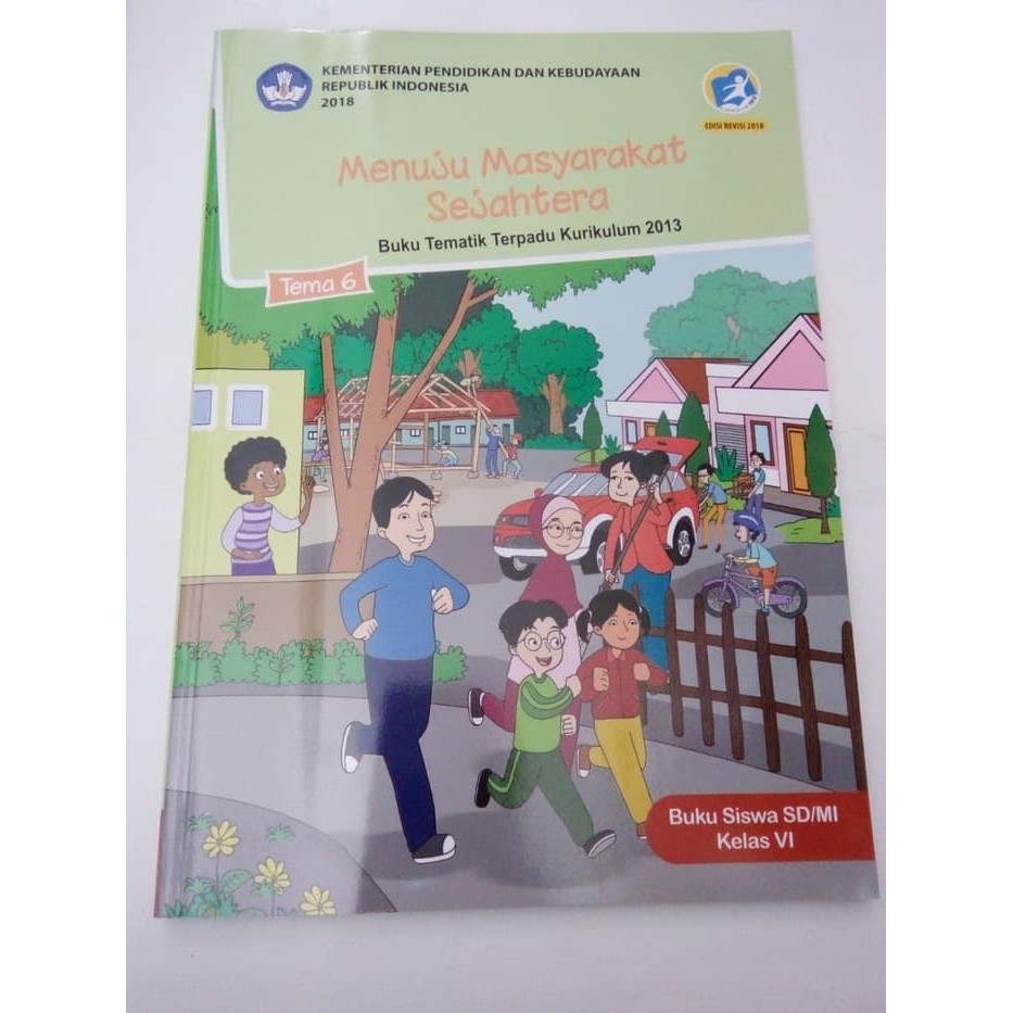 

TEMATIK KELAS 6 TEMA 6. KURIKULUM 2013