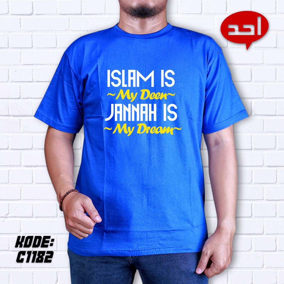 KAOS DAKWAH KAOS ISLAMI C1182