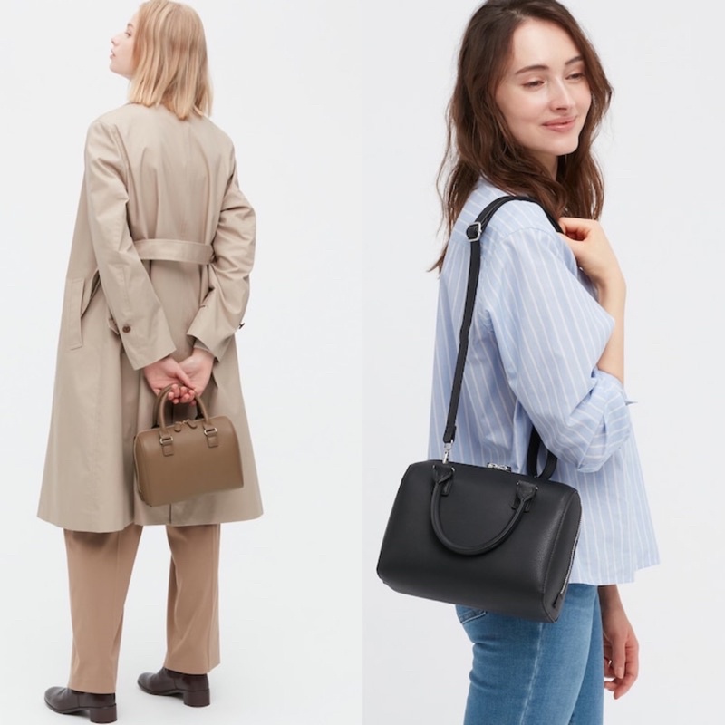 Uniqlo Bag Tas Boston 2 Way Selempang Wanita