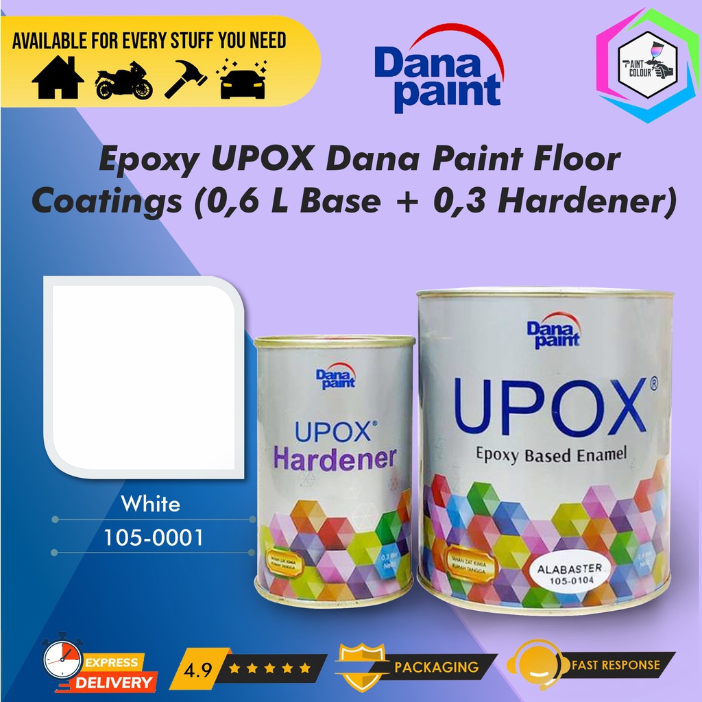 Cat Lantai Epoxy UPOX Dana Paint Floor Coatings - 0001 White