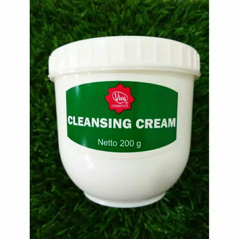 Deep Cleansing Cream Cleanser Krim Pembersih Wajah Tubuh 200 gram Viva