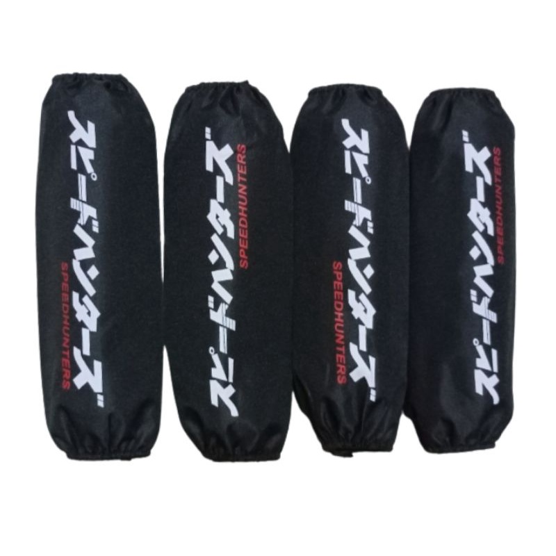 Sarung Shockbreaker Shock Belakang Matic Bebek Model Speedhunters Kanji Japan