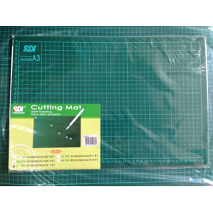 

Cutting Mat A3 Alas Tatakan Potong Bahan Rotary Cutter SDI Terbaik
