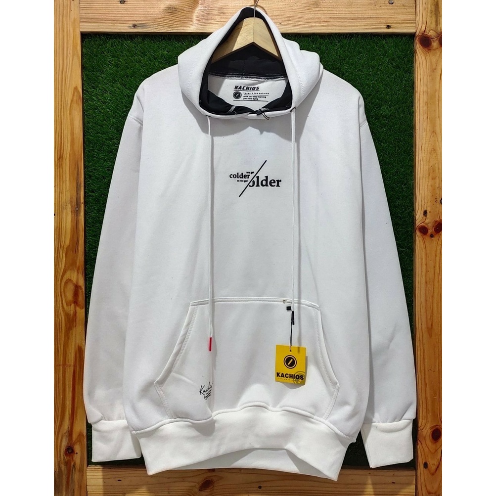 Sweater Hoodie Pria Warna Putih Switer Cewek Original Fashion Pria Bahan Katun Suiter Cowok Murah Distro