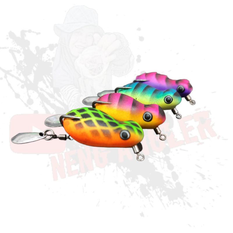 SOFROG 3,3 dari NBM LURE, umpan memancing CASTING GABUS TOMAN