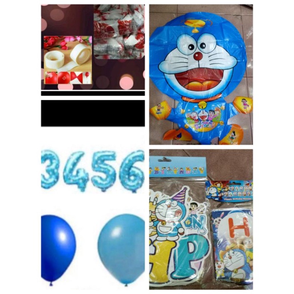 paket dekorasi Doraemon