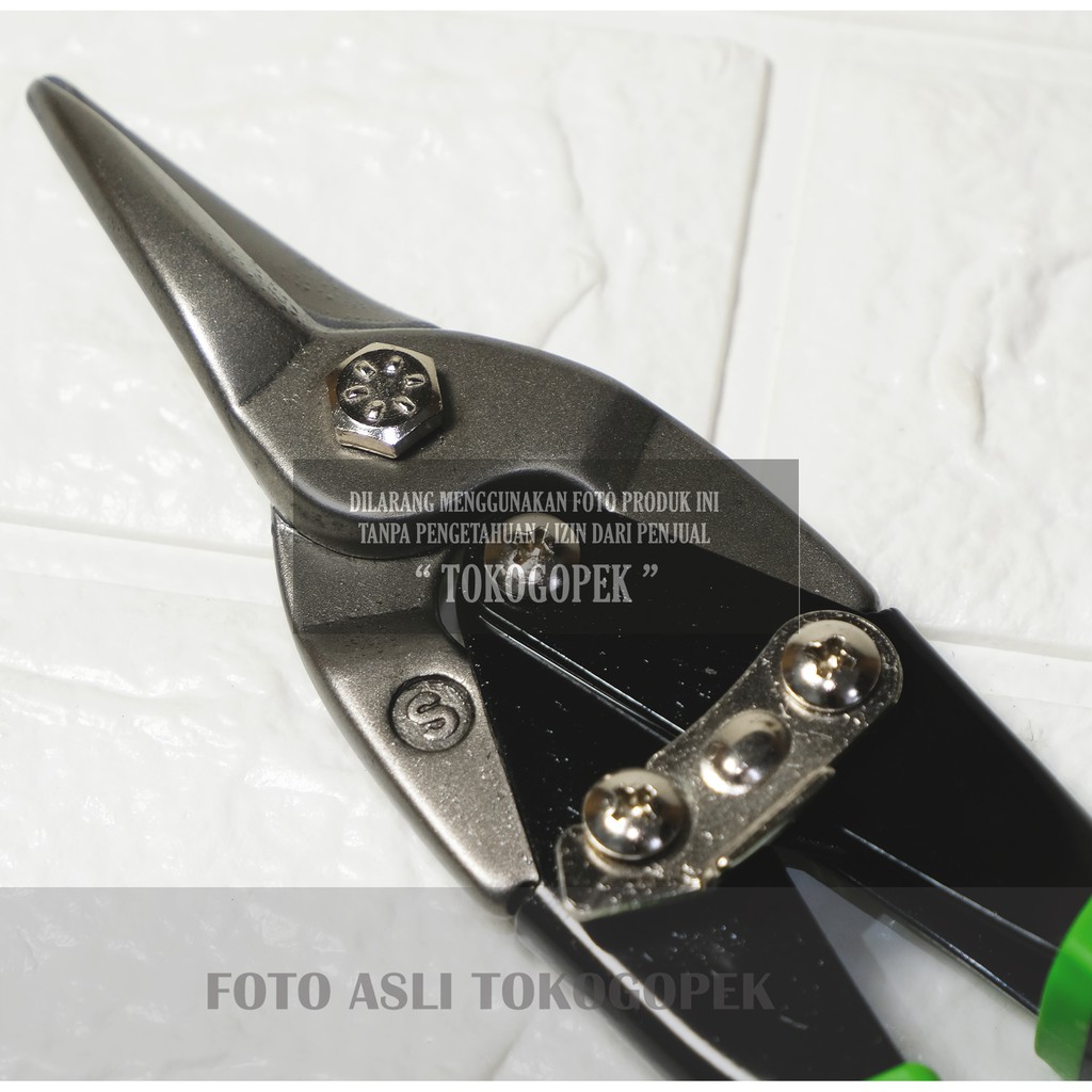 TEKIRO AVIATION SNIPS 10&quot; INCH - GUNTING BAJA RINGAN HOLO SENG