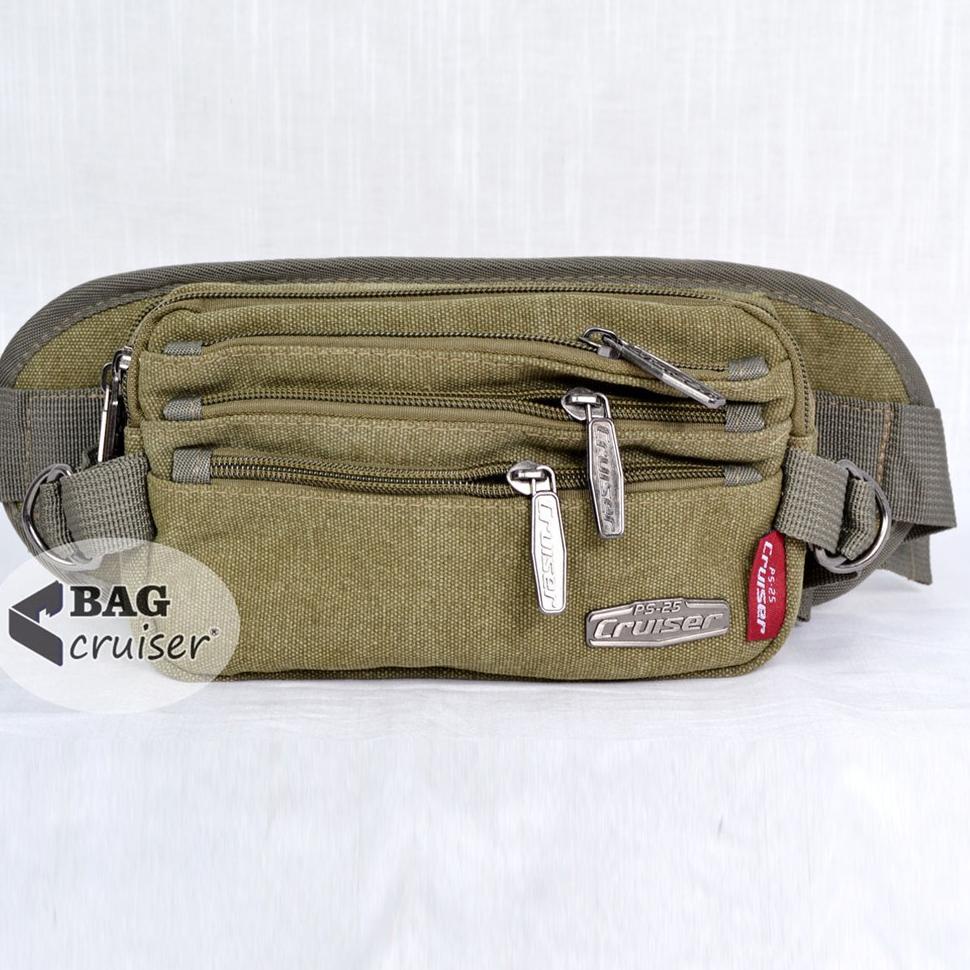 A7H➤ Waistbag Tas Pinggang Pria Cruiser Import 7601-5 Baru resok