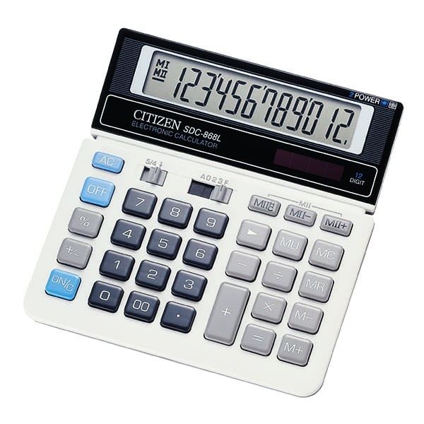 

Kalkulator Citizen Sdc 868L Original Calculator Citizen Garansi