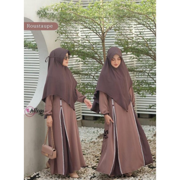 ALLESYA SYARI ORIGINAL ALLEYA STYLE | GAMIS SET SYARI TERBARU | GAMIS SET LEBARAN 2023