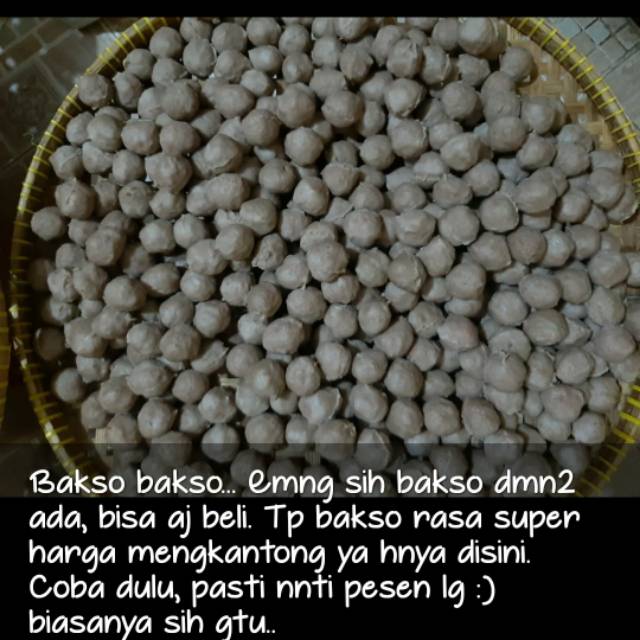 

Bakso homemade *jabodetabek ONLY Gosend/GrabExspress