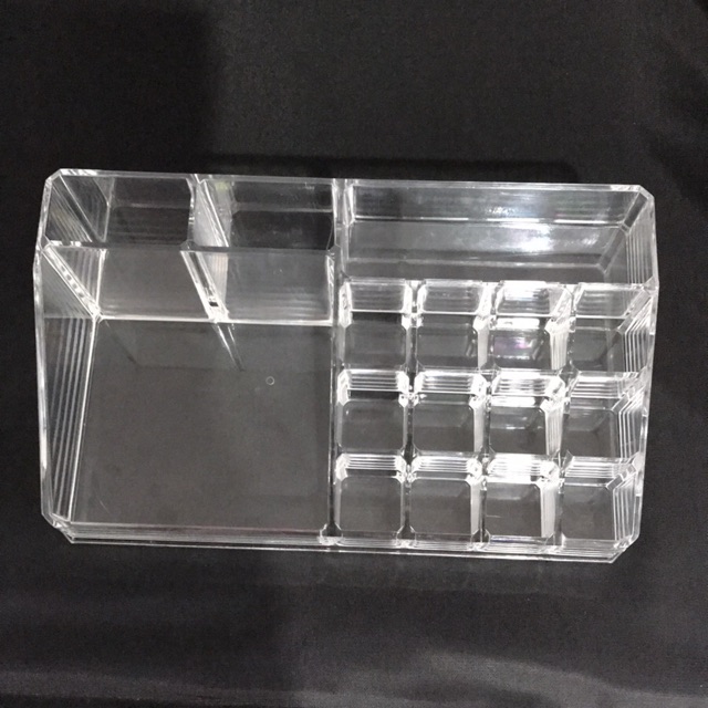 RAK KOSMETIK ORGANIZER KOSMETIK PLASTIK MIKA TRANSPARANT RAK KOSMETIK ORGANIZER KOSMETIK PLASTIK MIKA TRANSPARANT