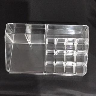  RAK  KOSMETIK  ORGANIZER KOSMETIK  PLASTIK  MIKA TRANSPARANT 