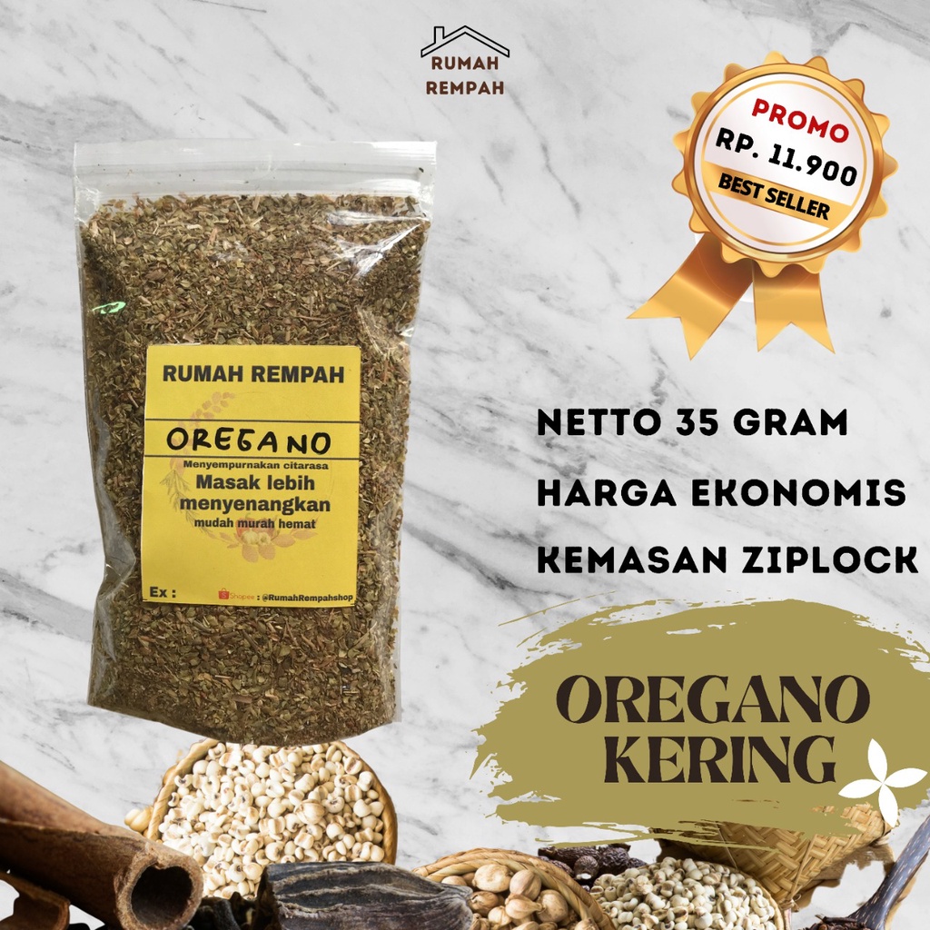 

Daun Oregano Kering Oregano Bubuk Oregano Oregano Leaves Italian Herbs Italian Seasoning Bumbu Dapur