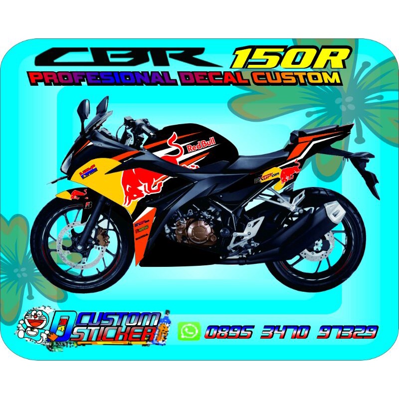 STRIPING CBR150R STRIPING CBR FACELITE STRIPING HONDA CBR STRPING CBR VARIASI