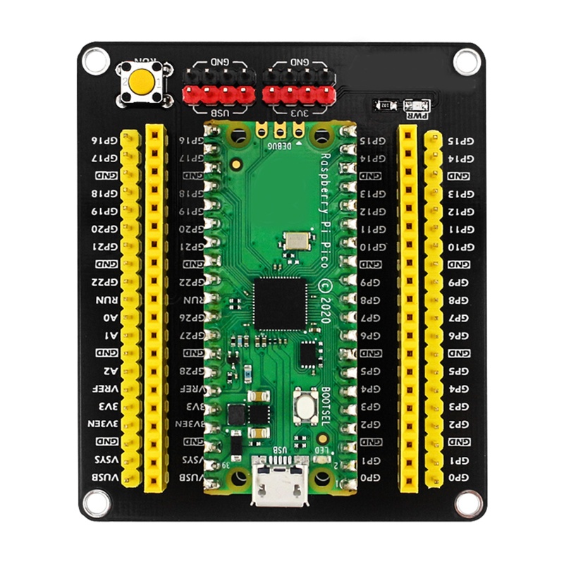 Btsg Papan Ekspanding Header Pria Wanita Untuk Menyambung Modul Raspberry Pico GPIO