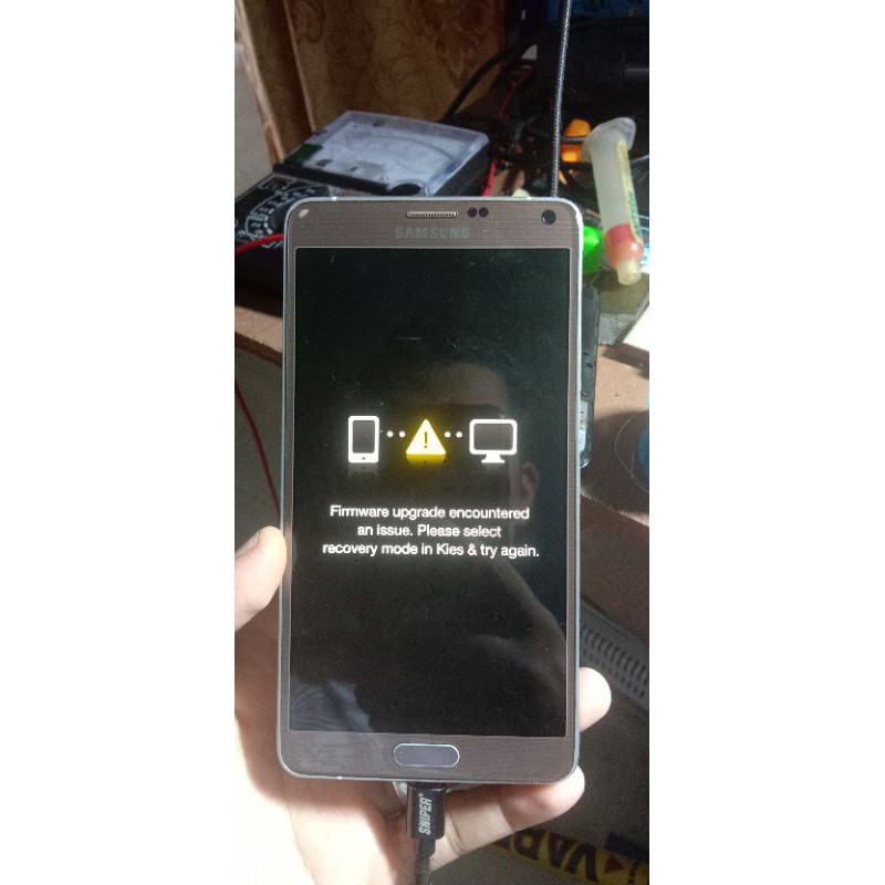 samsung note 4 minus mesin