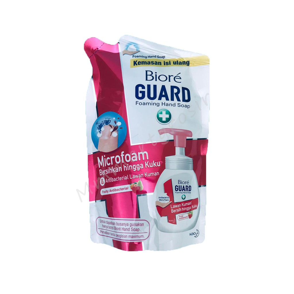 Biore Guard / Foaming Handsoap / Bodywash Fruity Antibacterial / 250ml