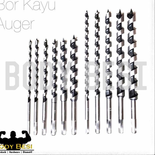 ✲ MATA BOR KAYU AUGER 3/4” EXTRA PANJANG 19MM X 300MM ✮