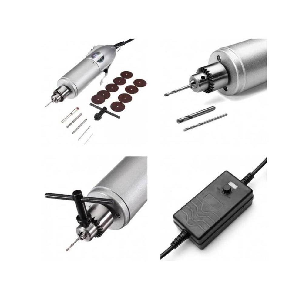 TERLARIS  BOR-Drill listrik mini-putaran bolak-balik dengan pengatur kecepatan-14500RPM TERBARU