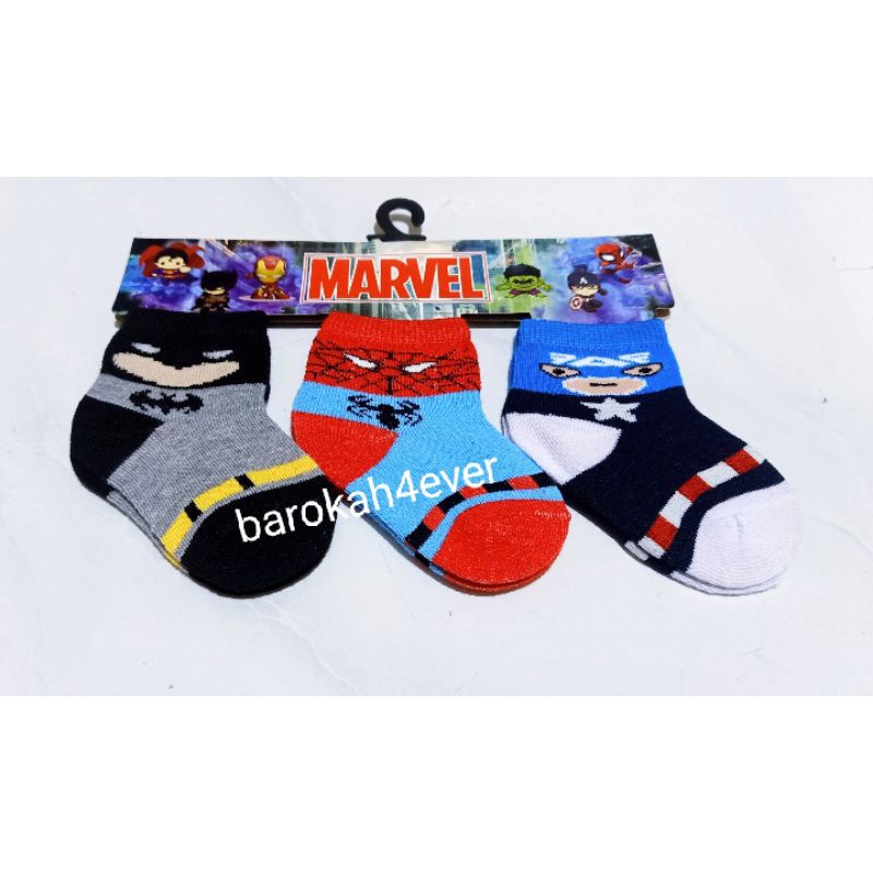 KAOS KAKI BAYI MOTIF KARAKTER LUCU ( HRG PER 1 PSG)