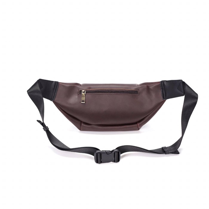 Tas Selempang Kulit Bahu Pria Waistbag Slingbag 3081