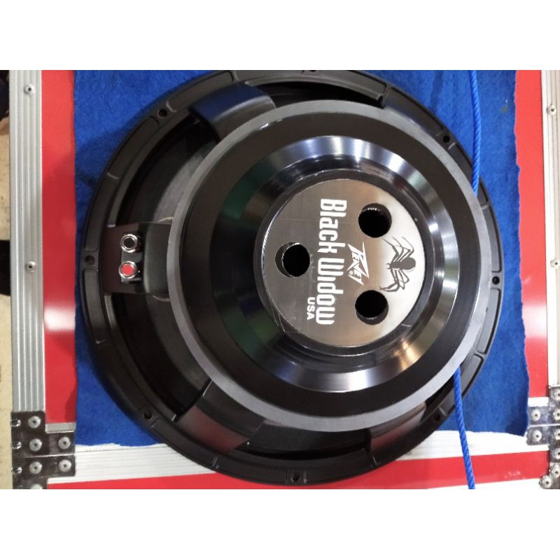 componen speaker peavey black widow 15 in sublow