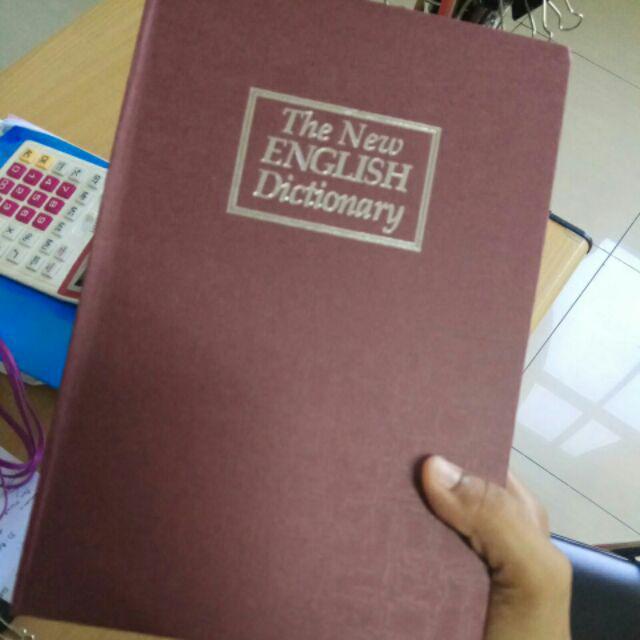 Size M - Deposit Box Kotak Penyimpan Uang Atau Perhiasan Model Buku