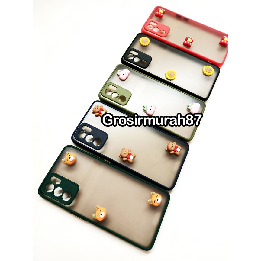 candy macaron softcase case tebal kondom hp Oppo reno 6 5G Pink maroon kuning hitam navy